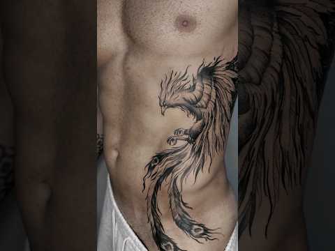 Tattoo Fênix Costela #tattoo #tatuagem
