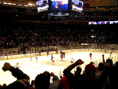 Habs vs NY Rangers @ Madison Square Garden 2011-03-18