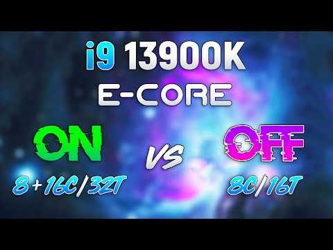 Intel E-Core ON vs OFF - are E-Cores Needed at All?