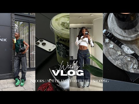 WEEKLY VLOG: Netflix PR Event | Shopping | Full beat tutorial | Music Update | ChitChat