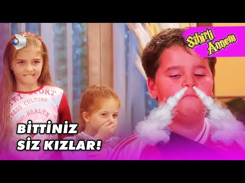 Çilek ve Ceren, Cem'e YAKALANDI! - Sihirli Annem Özel Klip