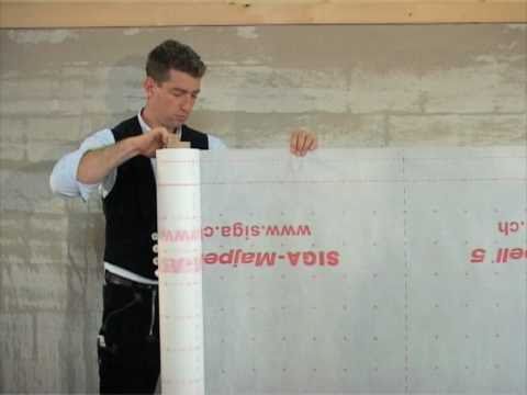 SIGA Majpell 5 - Die Dampfbremse bei Dach-, Wand- und Deckenkonstruktionen