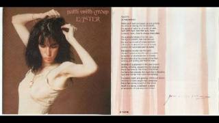 Patti Smith - Privilege (Set Me Free)Rock N Roll Nigger