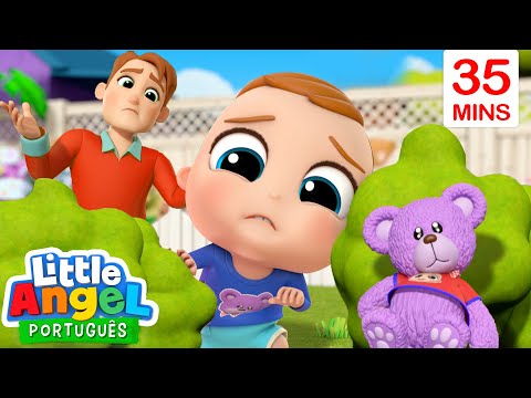 Capa de Joãozinho Perdeu o Ursinho! 🧸 | 🤔 Canal do Joãozinho - Little Angel Português