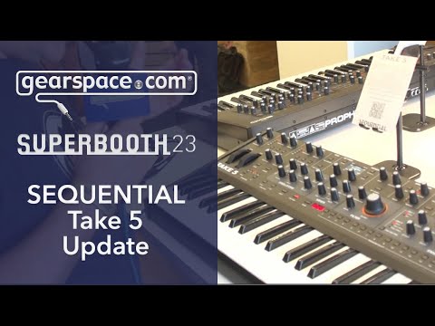 Sequential Take 5 Update - Gearspace @ Superbooth 2023