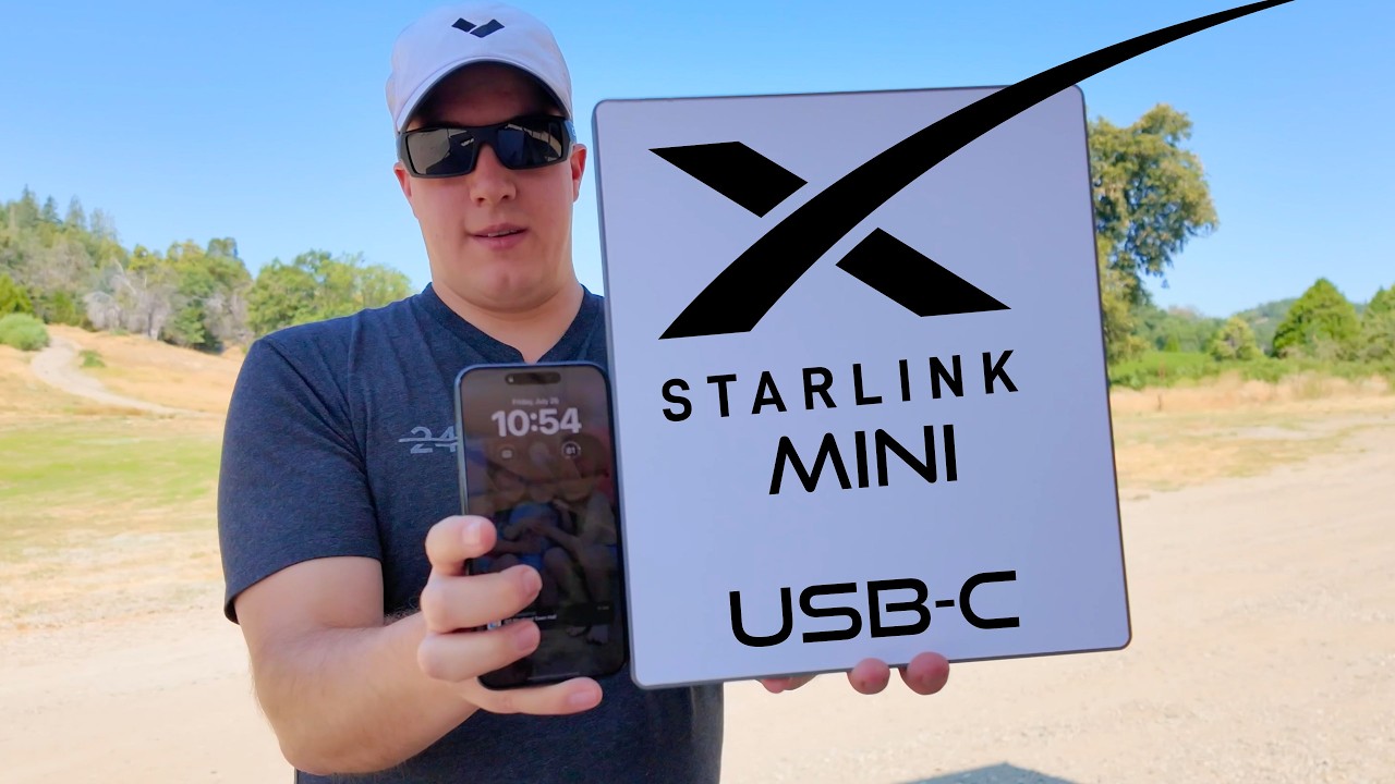 Unboxing the Starlink Mini: Take The Internet Into The Wild With You Powered By USB-C