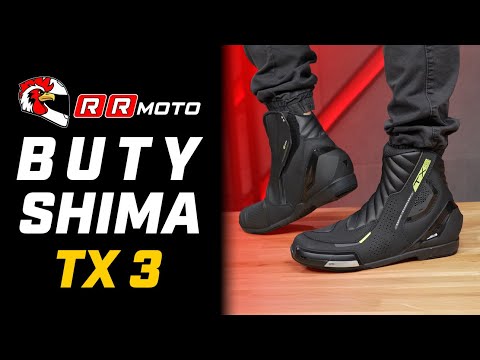 SHIMA TX_3 _ krótkie buty motocykle w sportowym stylu