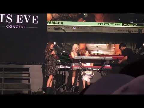 [190803] Seohyun played the piano. Seohyun, Fany and Soo singing the ITNW, Light Up The Sky