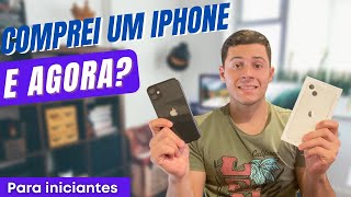 Tudo que você precisa saber para CONFIGURAR e USAR seu primeiro iPhone!
