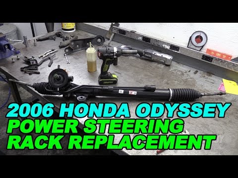 2006 Honda Odyssey Power Steering Rack Replacement