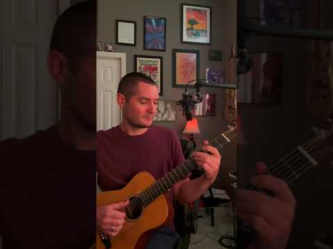 Little Martin Acoustic Guitar Loop Freestyle -David Dixon Guitar Solo #shorts