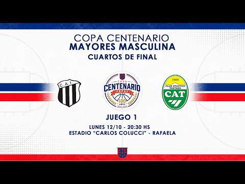 COPA CENTENARIO MAYORES Masculino | FECHA 1 4F | INDEPENDIENTE RAFAELA vs ATLÉTICO TOSTADOD