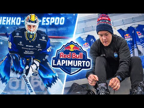 Kiekko-Espoon kotipelissä Rimpisen kanssa!