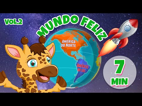 Mundo Feliz Vol.2 - Giramille 7 min | Desenho Animado Musical