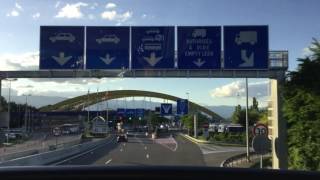 Crossing the French-Swiss border into Switzerland ????????