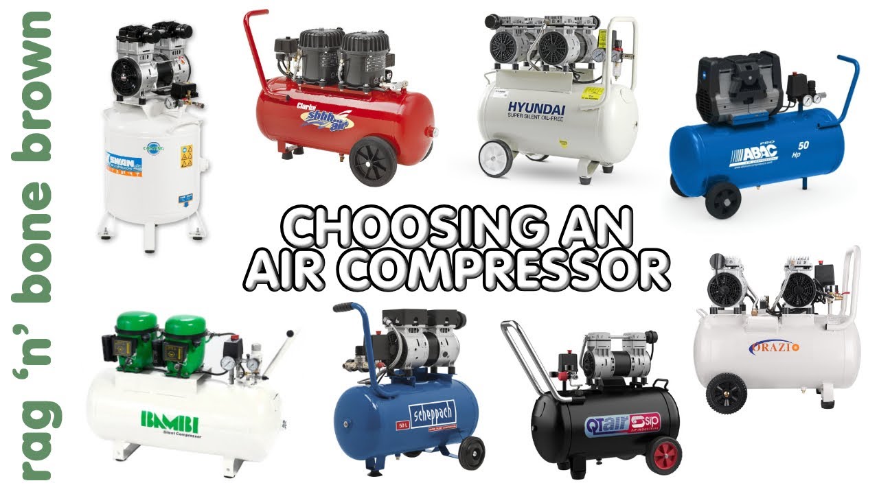 Which Air Compressor Comparing ABAC, Bambi, Clarke, Hyundai, Orazio, Scheppach, SIP and Swan