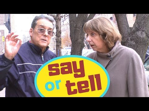 Say or Tell? Learn English with Simple English Videos