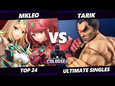 Colossel Top 24 - MkLeo (Pyra Mythra) Vs. Tarik (Kazuya, Greninja) SSBU Ultimate Tournament