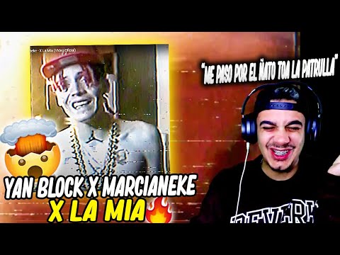 (REACTION) Yan Block x Marcianeke - X La Mía (Official Video)