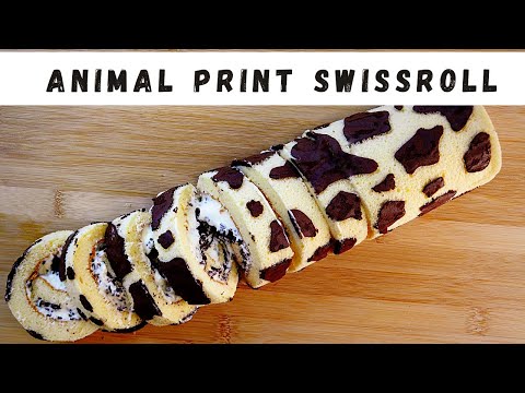 Animal Print Swiss Roll Recipe