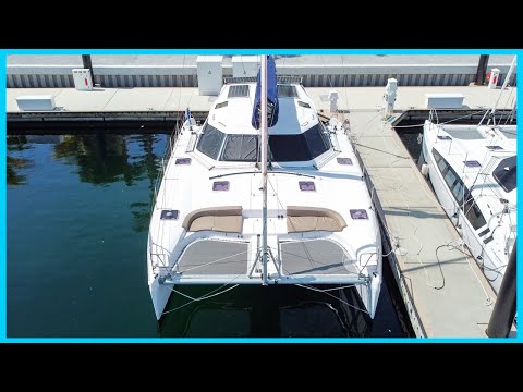 $430,000 Yacht Tour [Seawind 1260] Learning the Lines