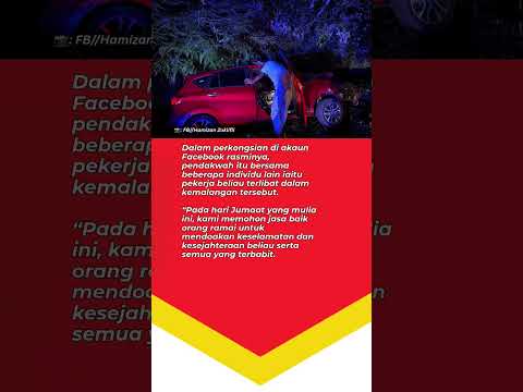 Ustaz Wadi Annuar cedera ringan kemalangan di Gerik