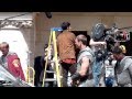 Shooting Merlin Season 5 Tom With Imaginary Horse
