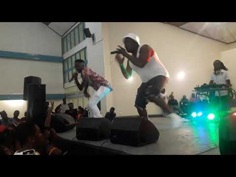 Tate Buti & Exit (Meke-Meke)  live performance HP campus////with Salmon Kevin.
