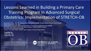 Lessons Learned in Building a Primary Care Training Program in Advanced Surgical Obstetrics