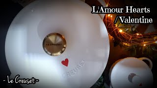 Le Creuset L'Amour Hearts Marmite / Valentine Cast Iron Collection