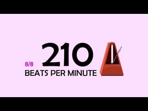 210 BPM 8/8 Metronome