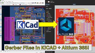How to Make Gerber Files in KiCad + View Them in Altium 365 Step by Step