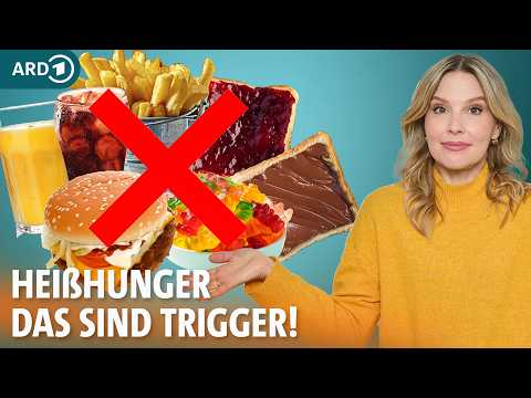 Heißhunger stoppen: Mit diesen 4 Tipps wirst du ihn los | Dr. Julia Fischer | ARD Gesund