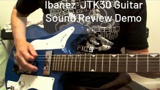 Video thumbnail for Ibanez Jet King JTK30 Bluestone Guitar Sound Check & Demo Part 1 by The Guitarman 28