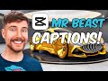How To Add Captions Like Mr Beast in CapCut