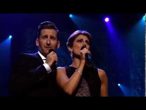 Janine DiVIta and Paul Byrom sing "Somewhere" from West Side Story