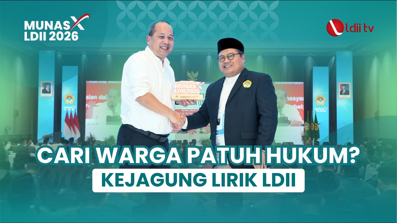 LDII TV: Deputy Attorney General Calls LDII a Partner in Building Indonesia