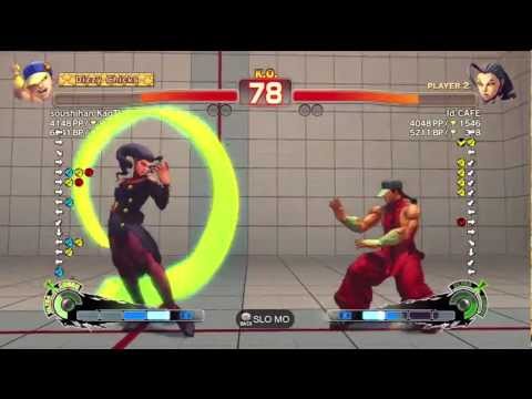 Kazunoko (Yun) vs id CAFE (Rose) AE2012 Ranked Match *720p HD*