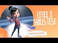 I did it! Watch my Level 3 Skills Test video / British Ice Skating