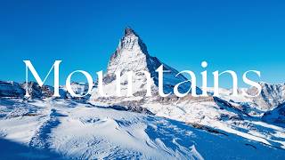MOUNTAINS - SPA MUSIC - STUDY MUSIC - RELAXING TRAVEL VIDEO