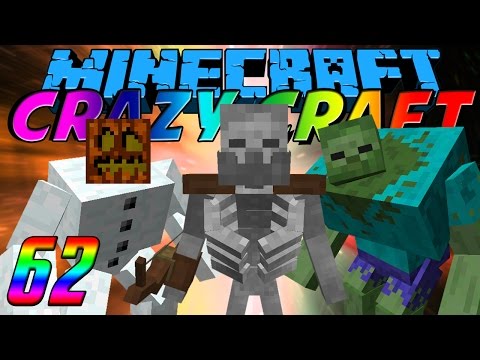 Minecraft Crazy Craft 2.0 "Chemical X Mutants" (Mutant Creatures Mod)Ep. 62 w/ JAYG3R