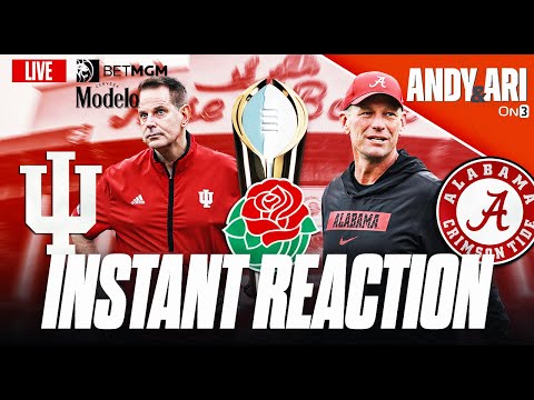 Indiana DESTROYS Alabama in the Rose Bowl | IU Hoosiers ADVANCE in the College Football Playoff