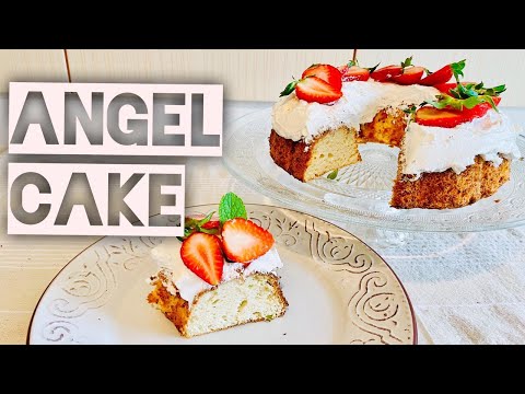 Angel Cake from Chamal's Kitchen.