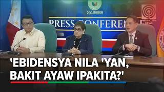 Reaksyon ni Kapunan sa hindi pag-stipulate ng depensa sa mga resibong isinumite ng OVP