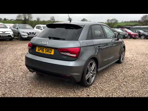 2016 AUDI A1 1.4 SPORTBACK TFSI BLACK EDITION