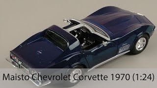 Maisto (1:24) 1970 Chevrolet Corvette (31202) - відео 1