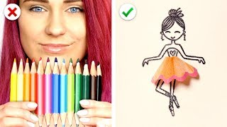 SCHUL HACKS | 10 COOLE UND NÜTZLICHE DIY IDEEN
