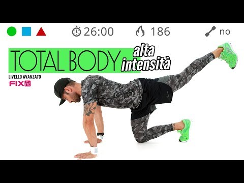 Total Body Ad Alta Intensità! Allenamento Veloce A Casa