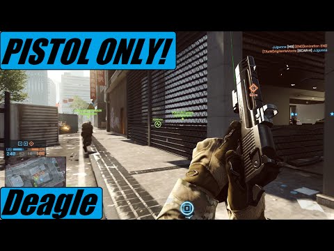 BF4 - Desert eagle only challenge | Giving them the D!