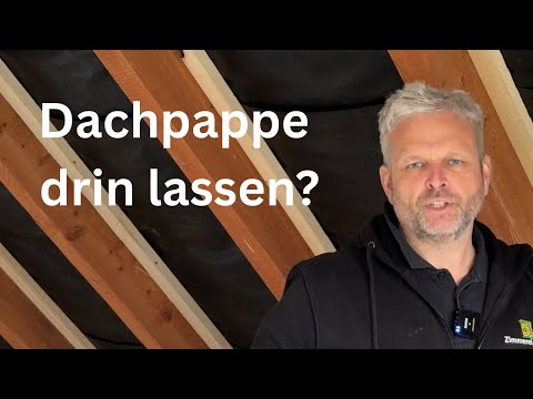 Insulate the roof from the inside!